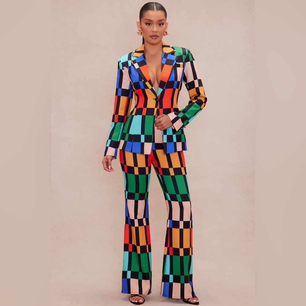 NWT LARGE FASHION NOVA JULIA BLAZER SUIT SET
